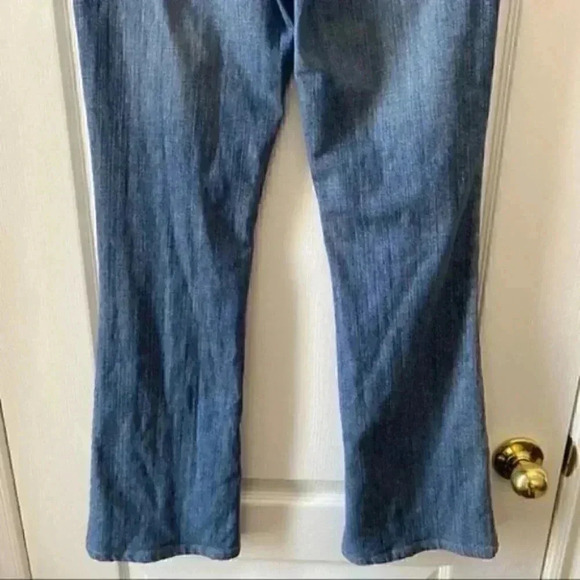 Vintage Bluenotes Jeans Low Rise Baby Bootcut Y2K Mid Blue Denim Size 26 - Picture 8 of 16